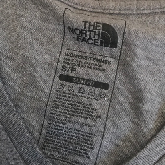 North Facet-shirt tee top  v neck Small - Picture 4 of 4